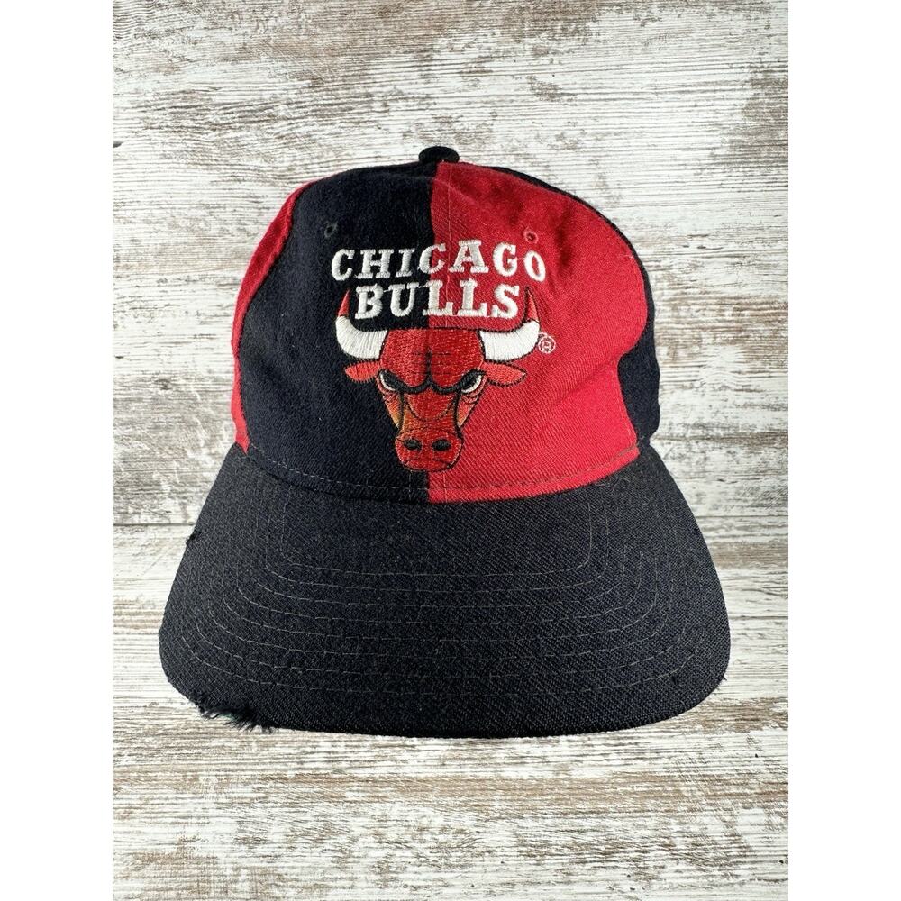 Vintage STARTER Chicago Bulls Wool DualTone SnapBack Hat